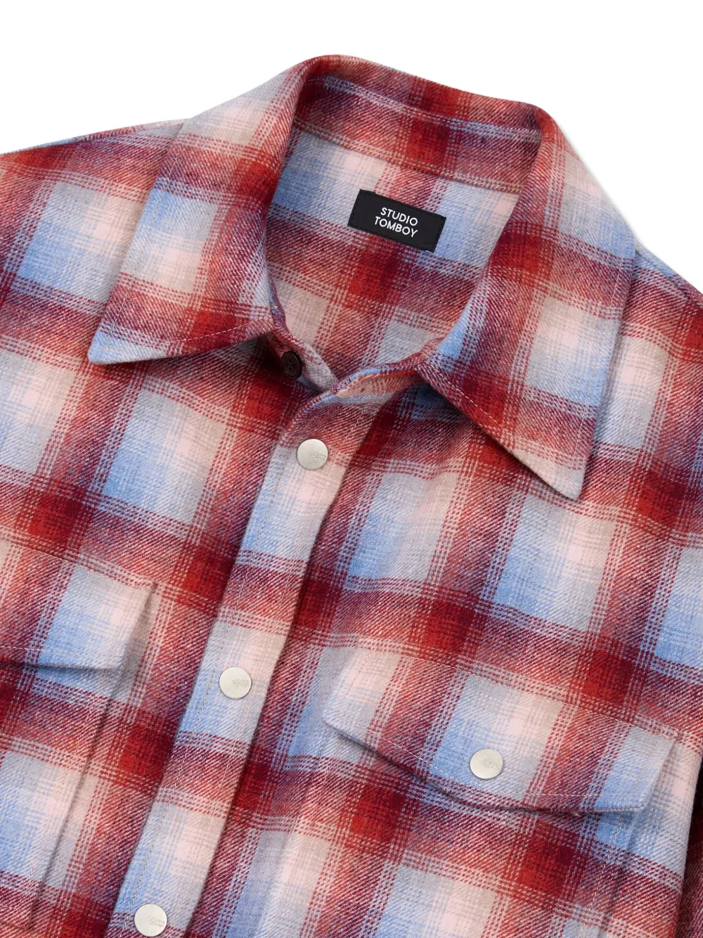 STUDIO TOMBOY Geruit overhemd Rood