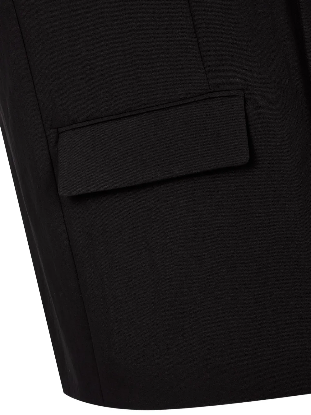 STUDIO TOMBOY Blazer met enkele rij knopen Zwart