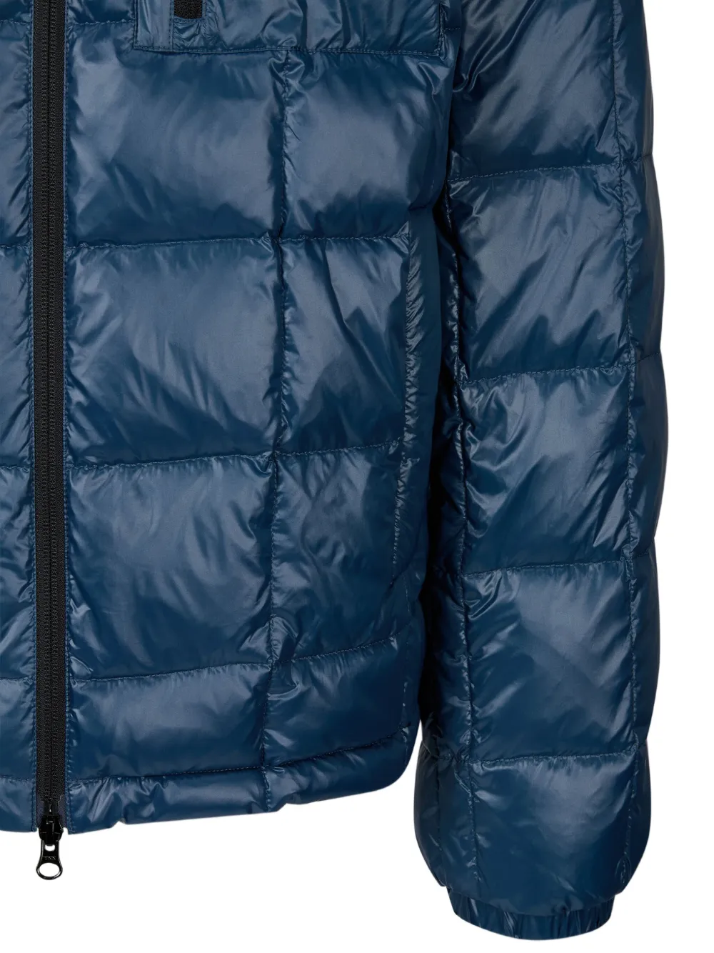 STUDIO TOMBOY Gewatteerd jack met vierkant patroon Blauw