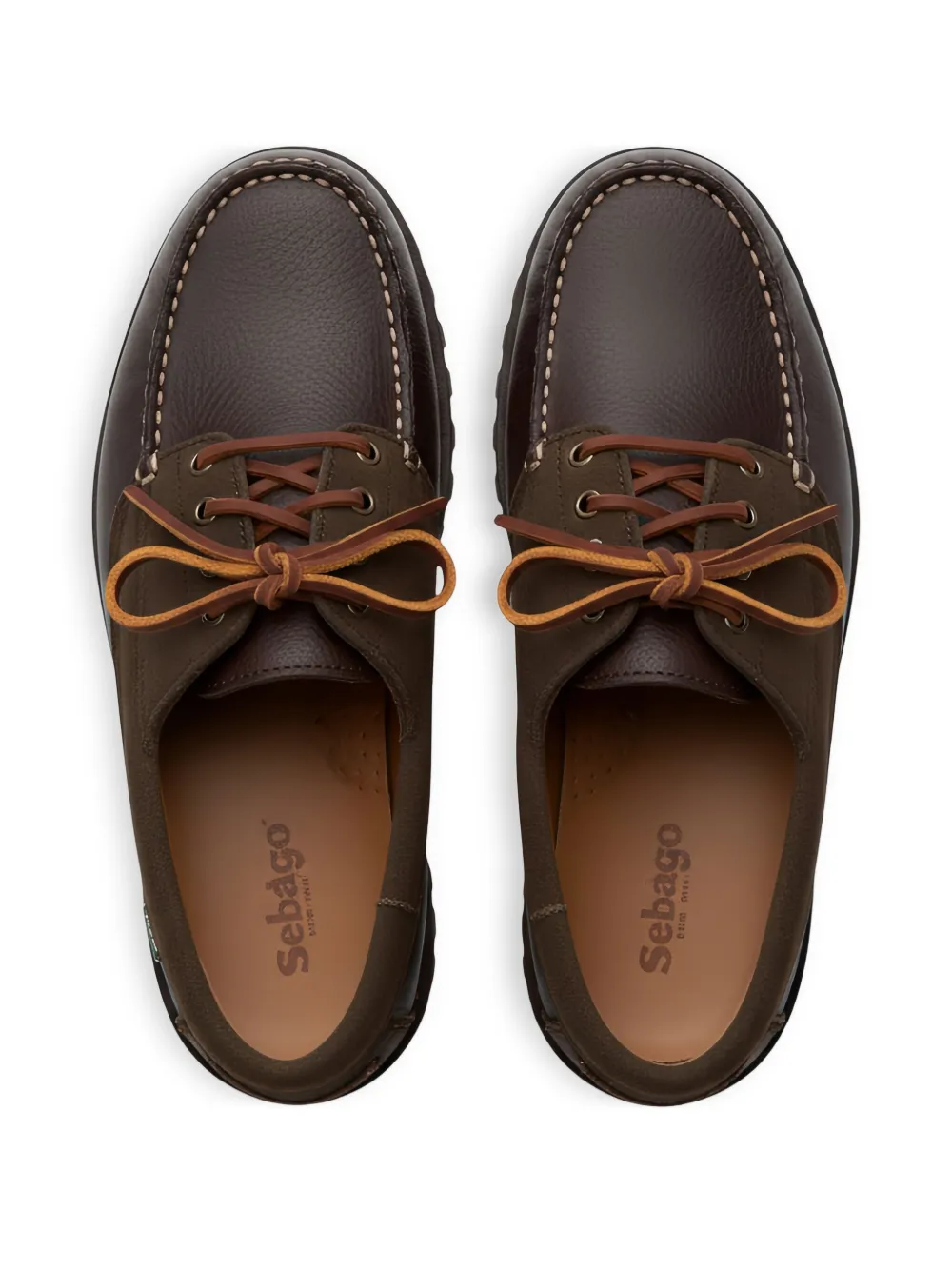 Sebago Askook Lug derby veterschoenen Bruin