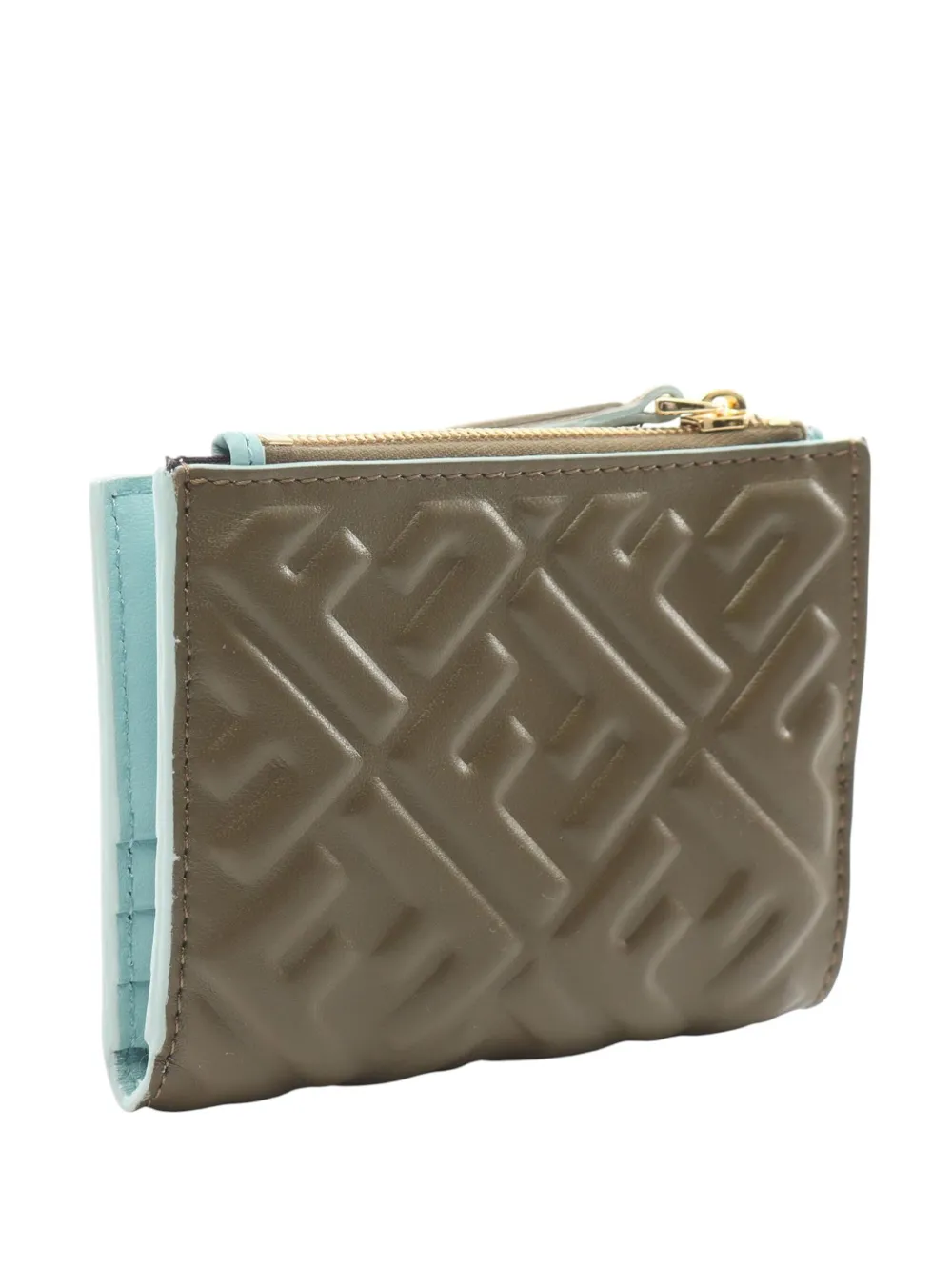 Fendi Pre-Owned 2010-2025 Embossed Nappa FF Slim Baguette Wallet small wallets | Image 2