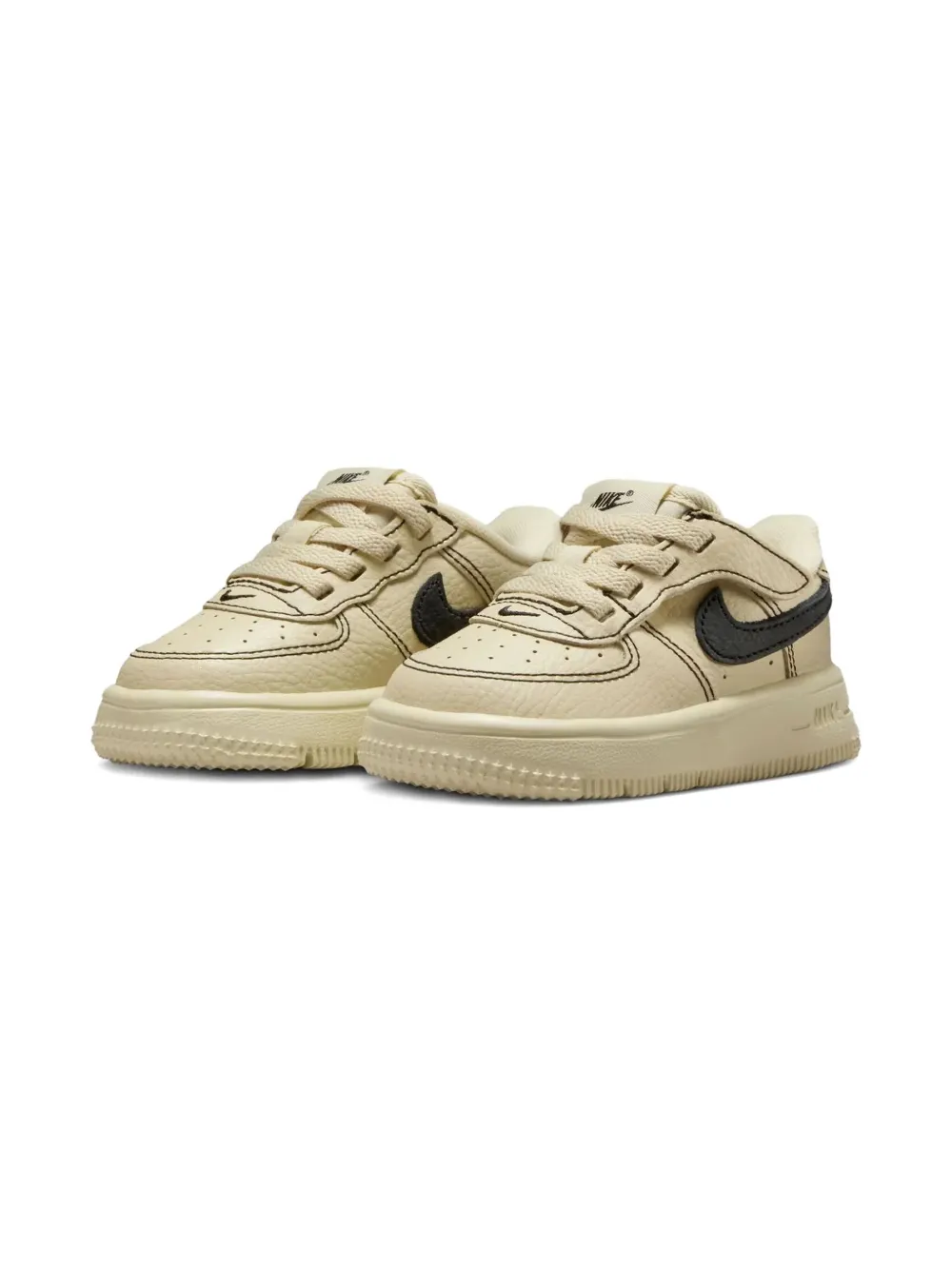 Nike Kids Air Force 1 Low LV8 Easy-On スニーカー - ニュートラル Nike Kids Air Force 1 Low LV8 Easy-On スニーカー - ニュートラル