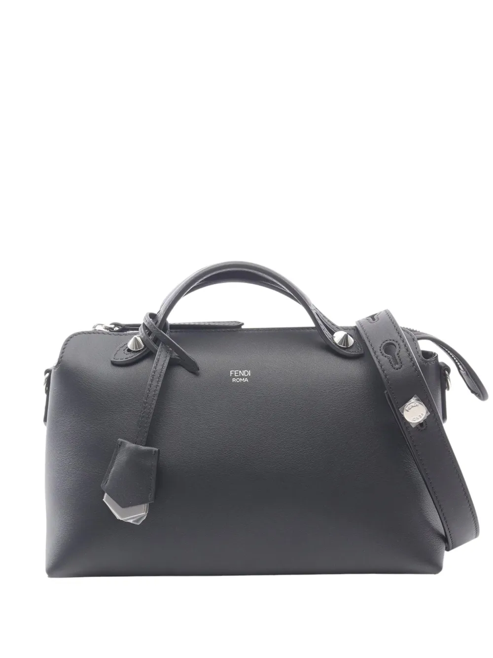Fendi Pre-Owned 2010-2025 Medium Leather By The Way satchel | Black | Image 1