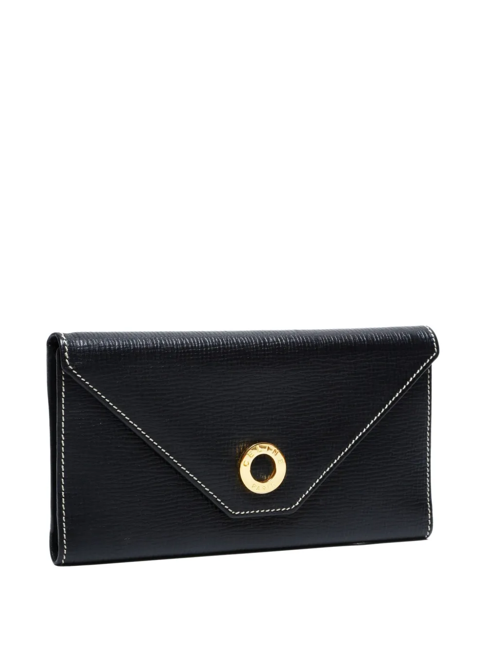 Pre-owned Celine 1990-2010 Envelope Wallet In Black