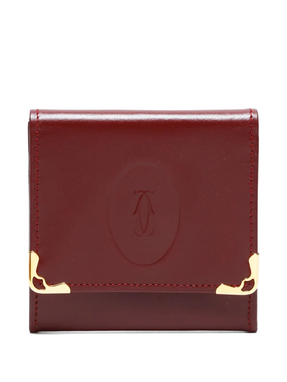 Cartier 1990-2010s マスト ドゥ ミニコインケース - レッド Cartier 1990-2010s マスト ドゥ ミニコインケース - レッド