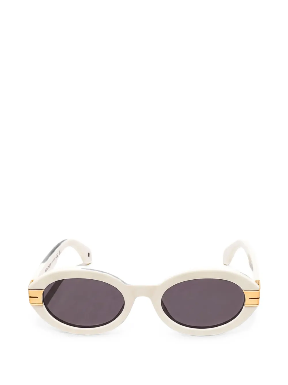 Palm Angels Eyewear oval-frame sunglasses - Bianco