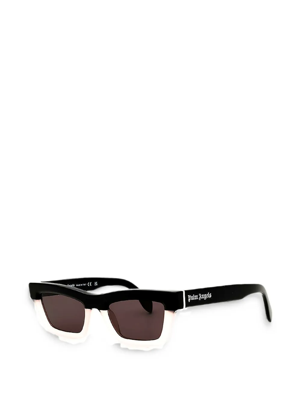 Palm Angels Eyewear logo-detailed sunglasses Zwart