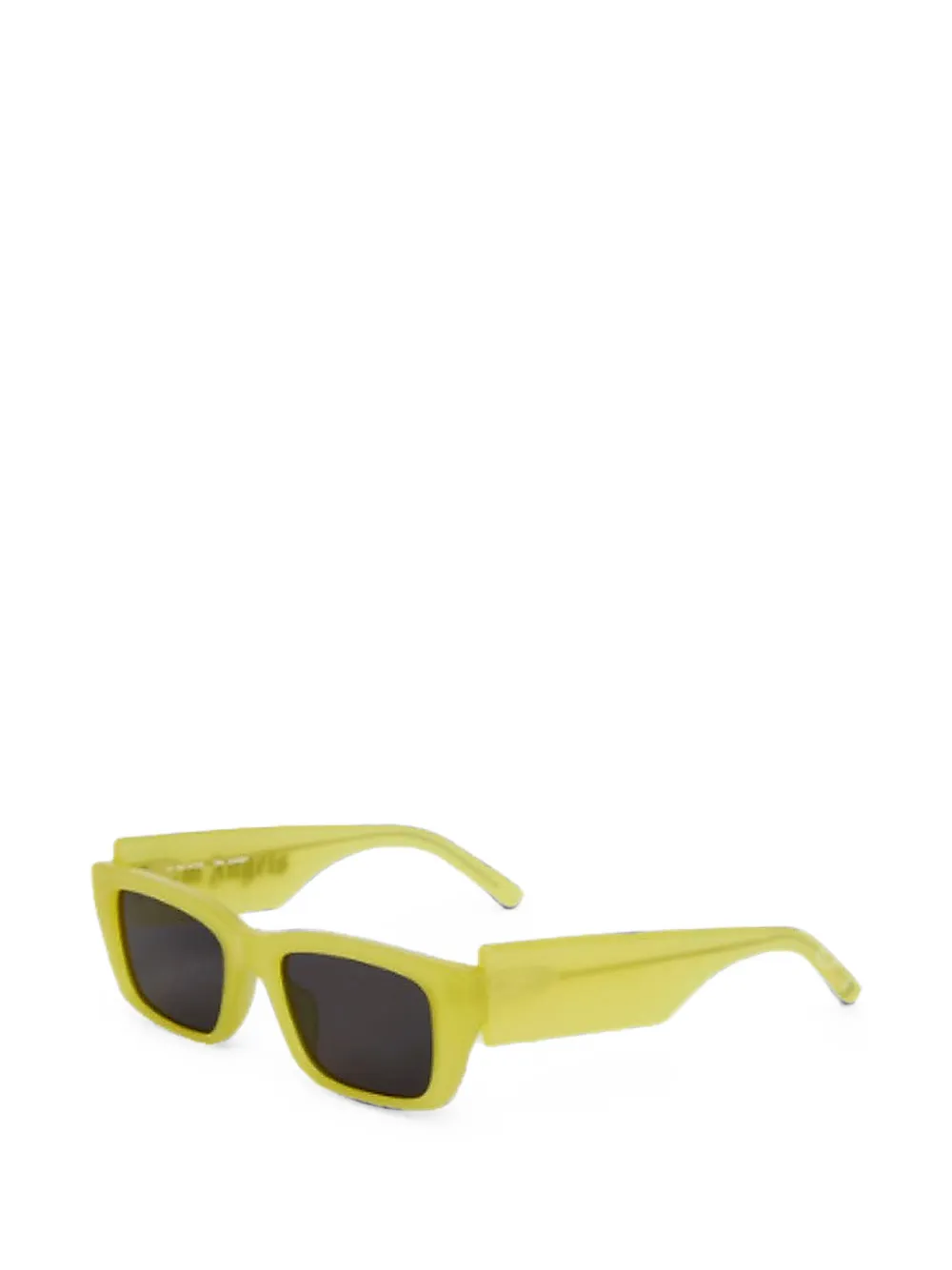  Palm Angels Eyewear Rectangle-frame Sunglasses - Amarillo 
