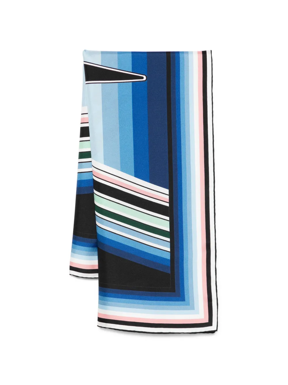 Casablanca Foulard in seta - Blu