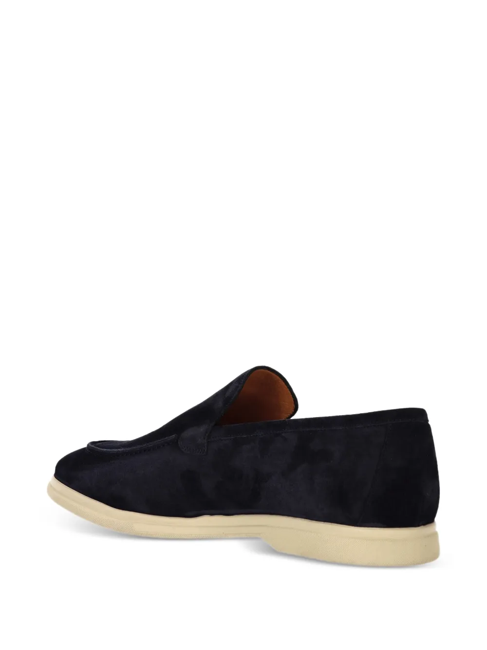 Ortigni x Cuccuini suède loafers Blauw