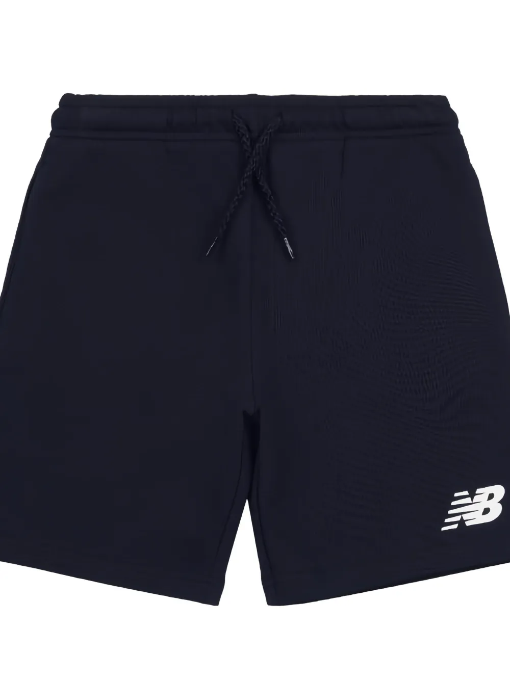 New Balance Drawstring-waist Logo-print Shorts In Blue