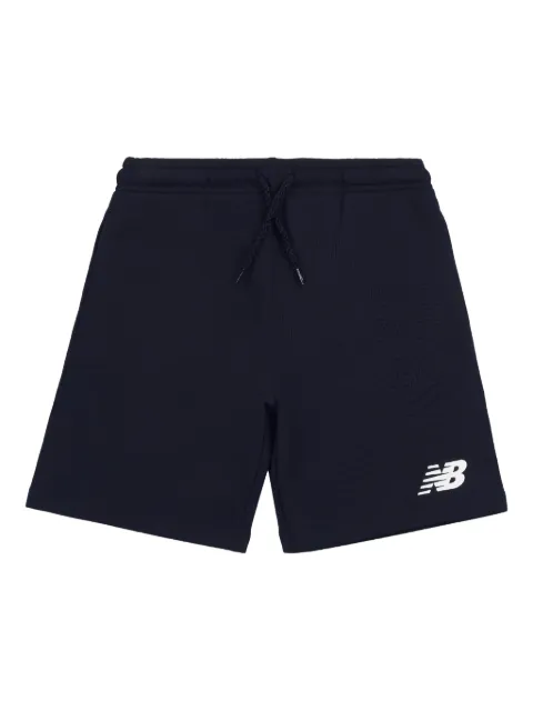 New Balance Kids drawstring-waist logo-print shorts