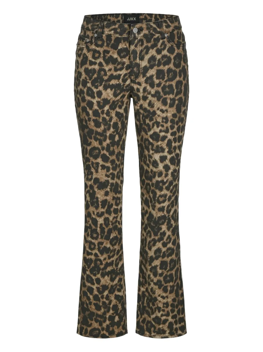 JJXX leopard-print jeans | Neutrals | Image 1