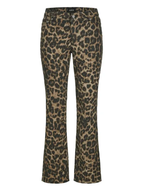 JJXX leopard-print jeans