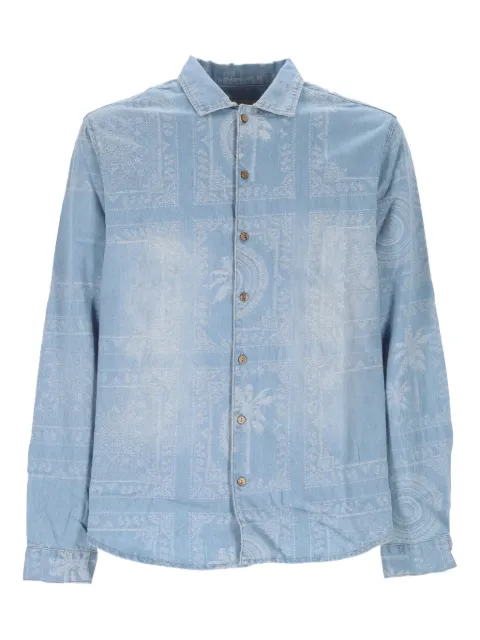 TOOCO patterned buttoned shirt