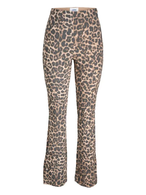 JJXX pantalones con estampado de leopardo
