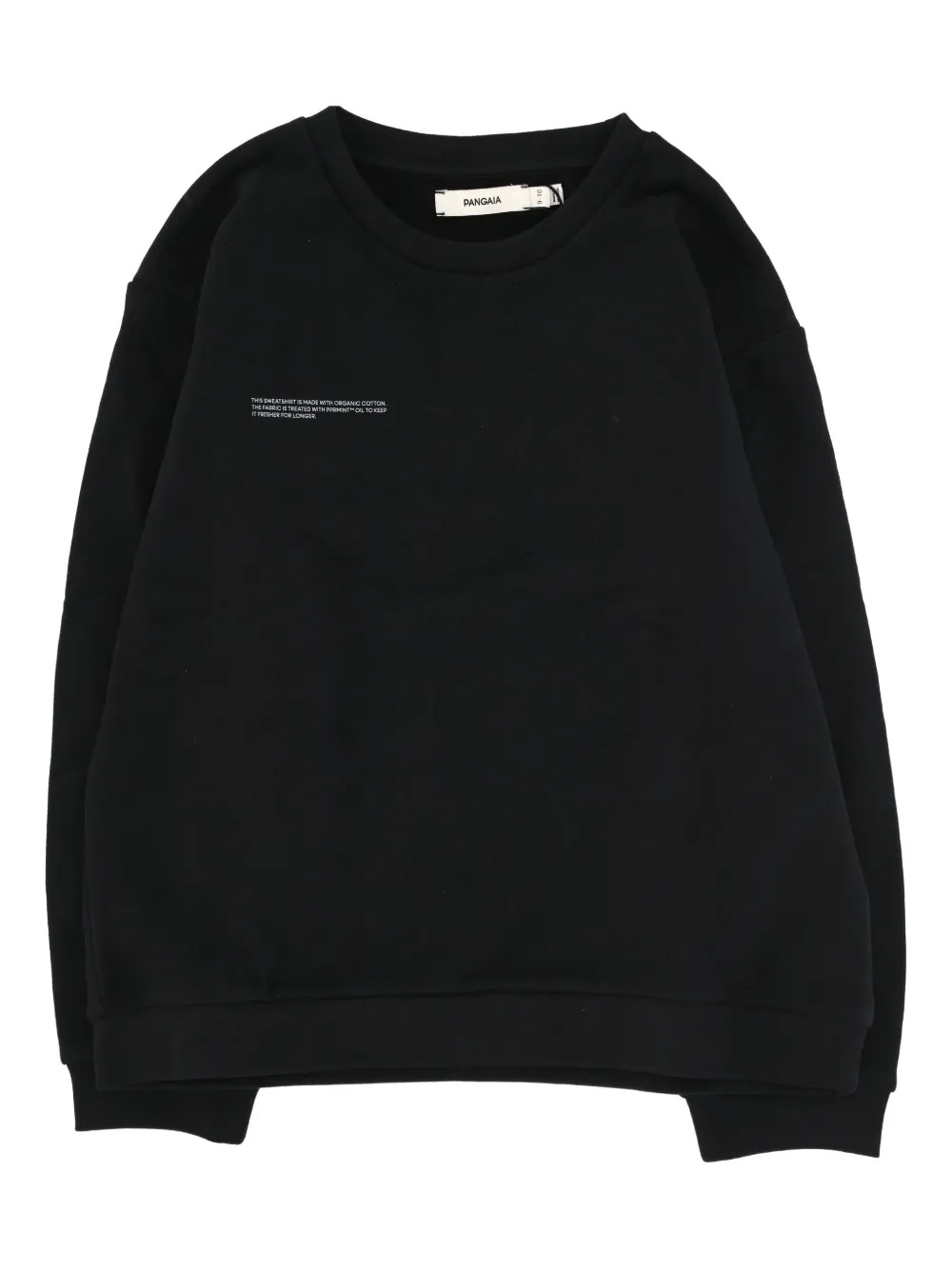 Pangaia Kids crew-neck sweatshirt - Nero