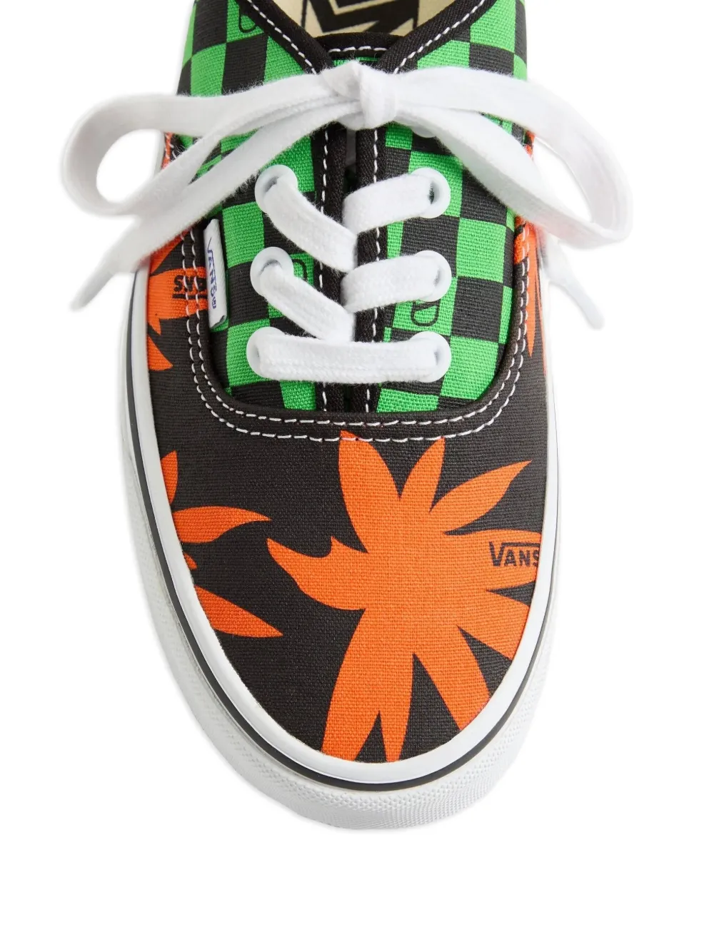 Vans x Valentino Garavani VLogo Signature geruite sneakers Groen