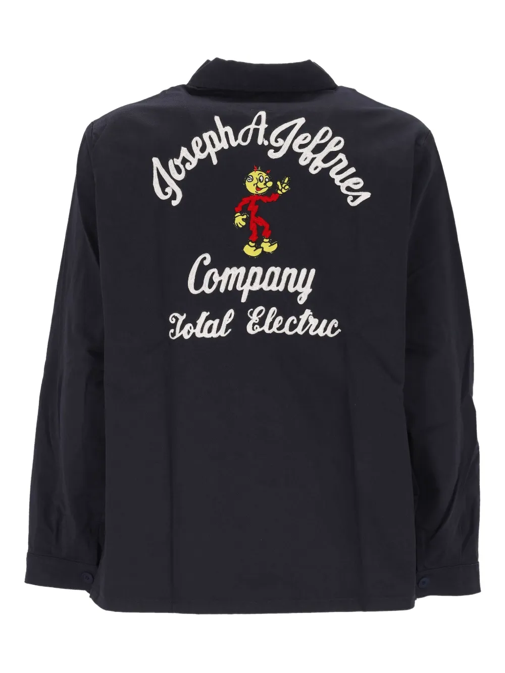 Wild Donkey Classic Americana Button Three-pocket Jacket In Blue