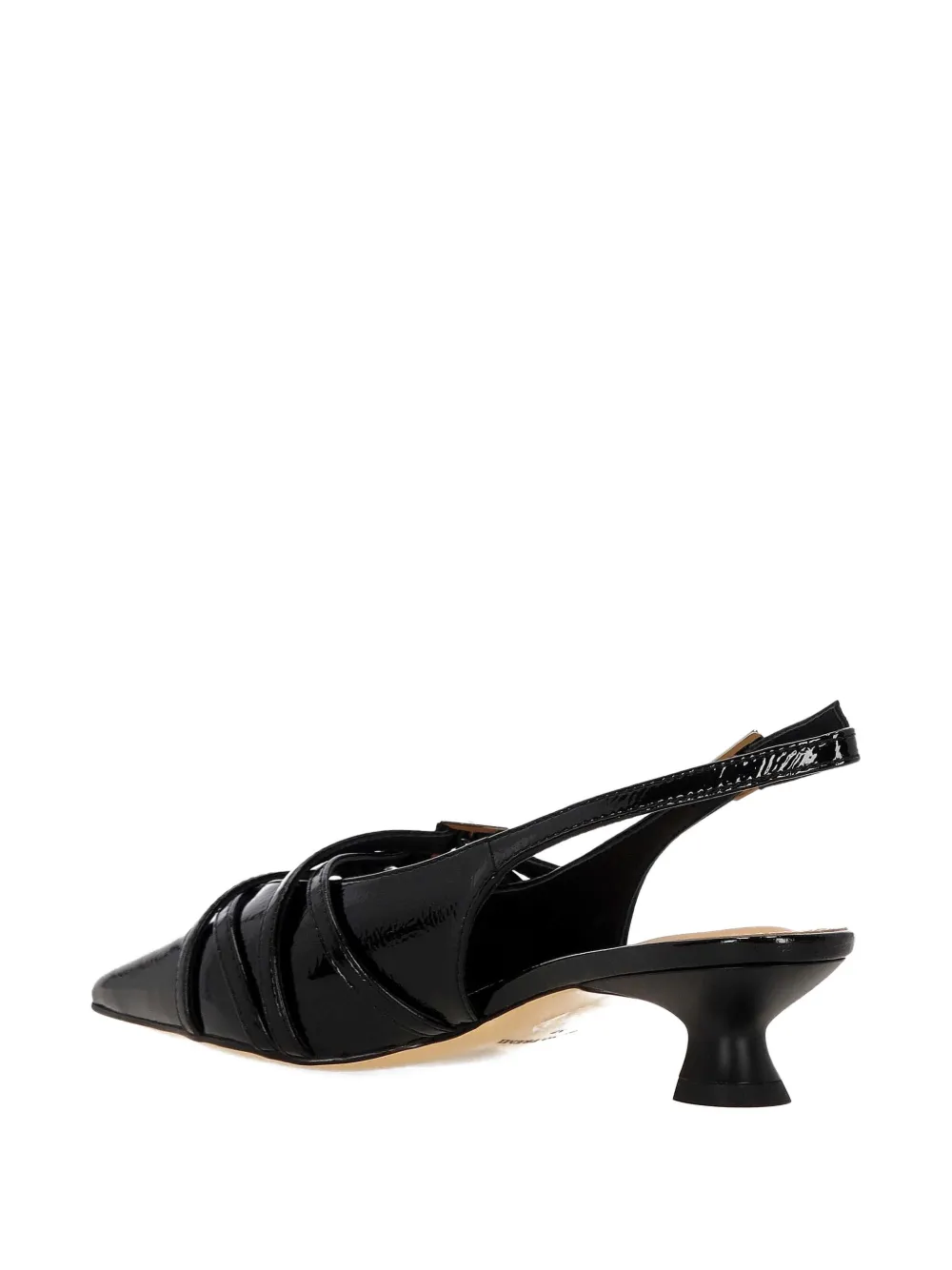 Bruno Premi 40mm Gao Treo Buckle Slingback Pumps In Black