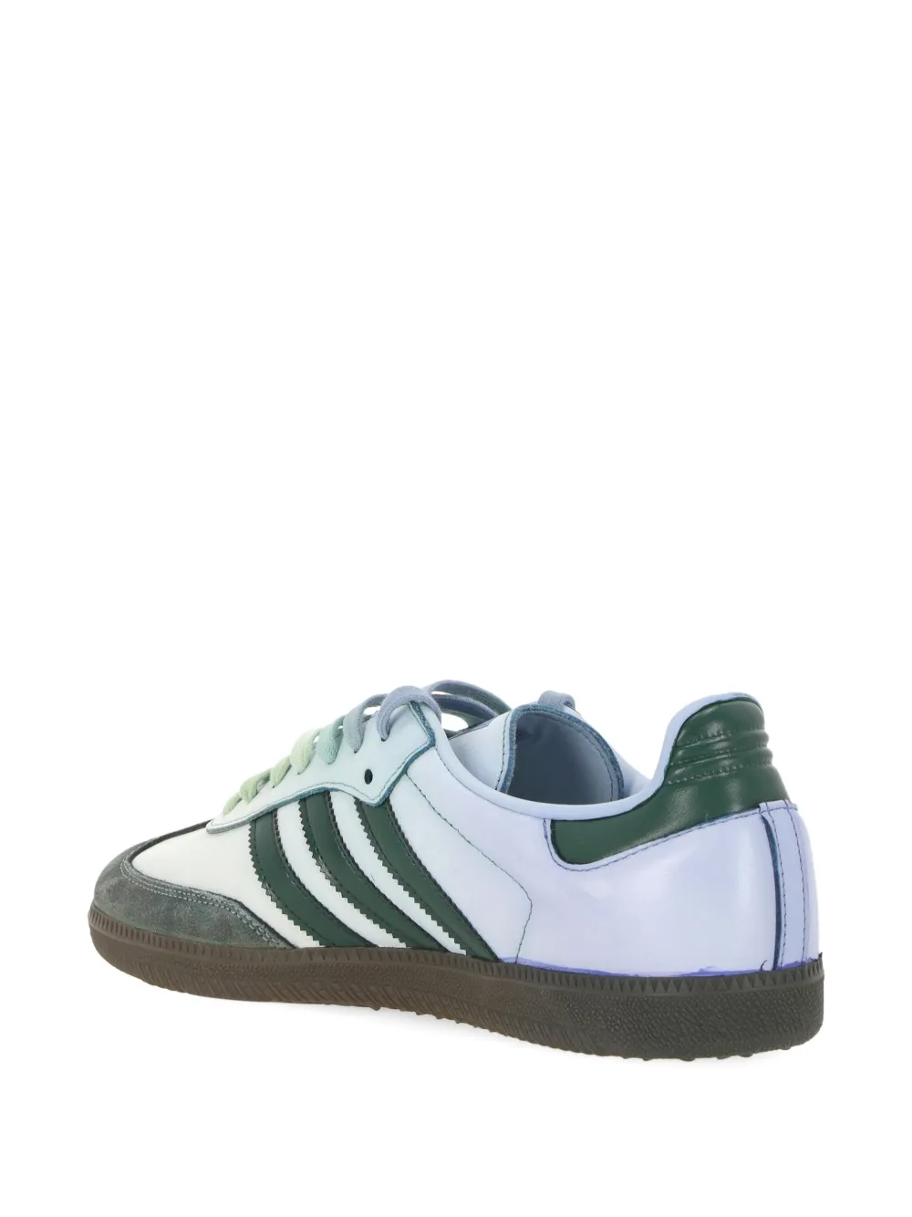 Seddy's Customised Addidas Samba Sneakers In Blue