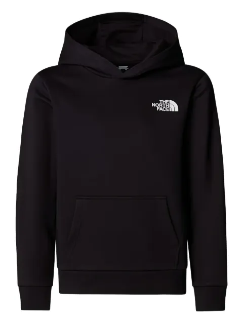 The North Face Kids hoodie con capucha y detalle del logo