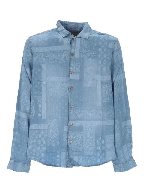 TOOCO patchwork shirt 