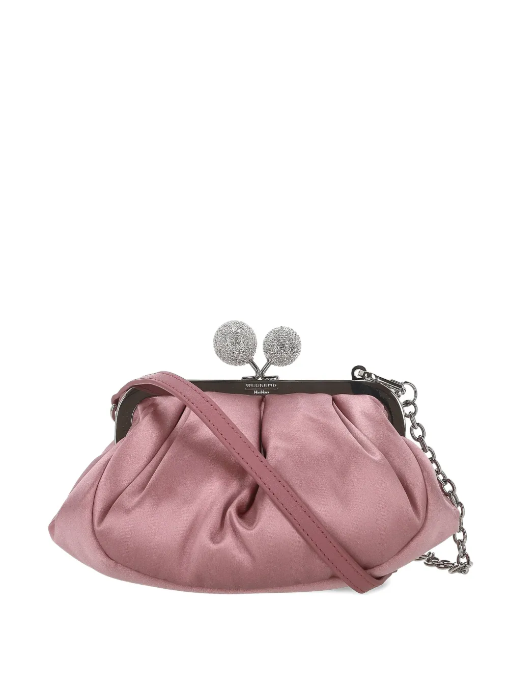 Weekend Max Mara kiss-lock clutch bag - Rosa