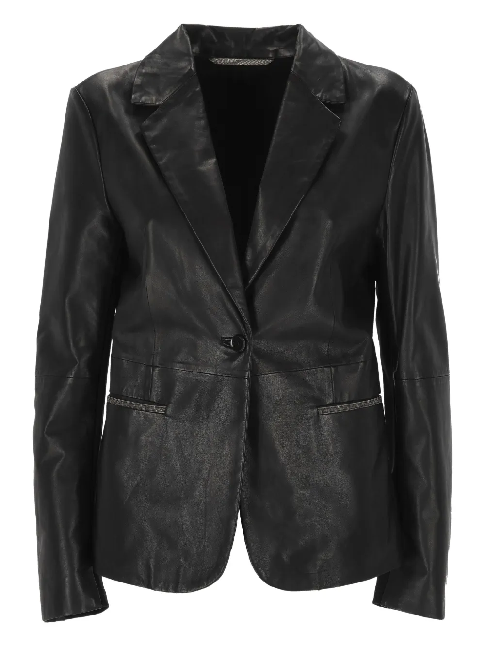 THE JACK LEATHERS panelled jacket | Black | Image 1