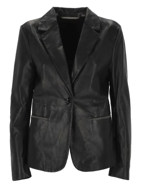 THE JACK LEATHERS panelled jacket