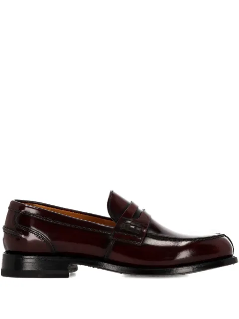 Ortigni panelled flat loafers