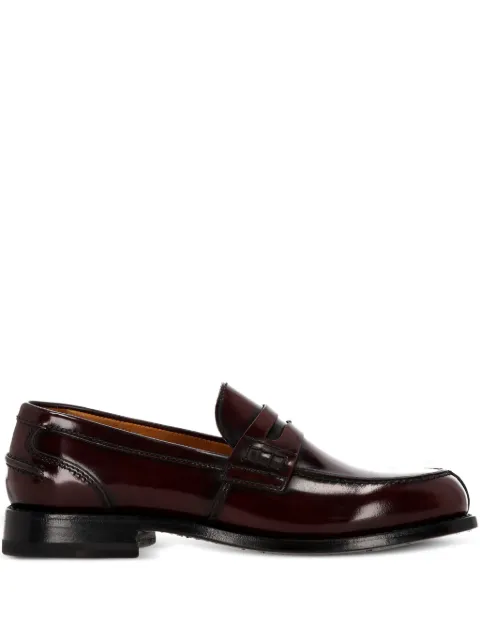 Ortigni panelled flat loafers
