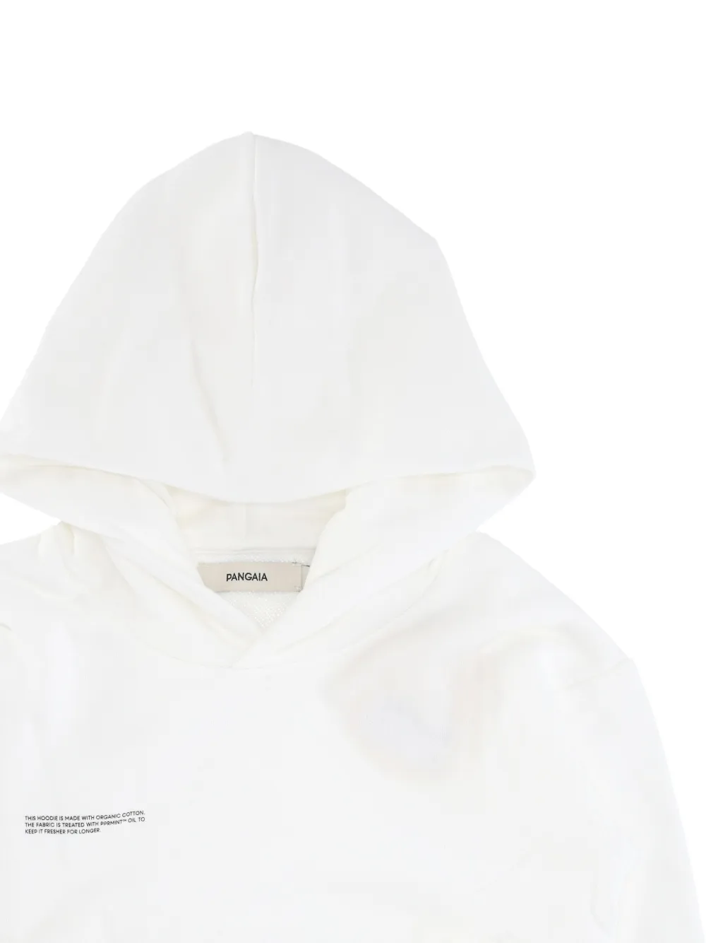 Pangaia Hooded Hoodie In White
