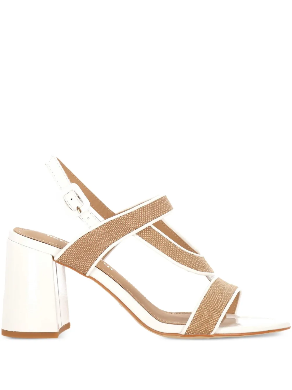 Bruno Premi strap heeled sandals Wit