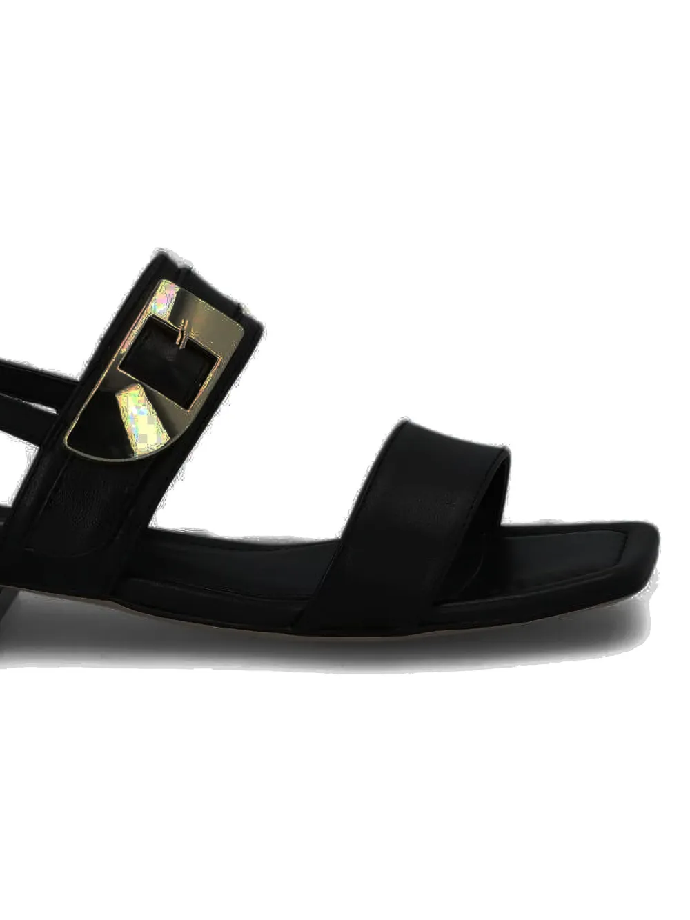 Bruno Premi buckle strap sandals Zwart