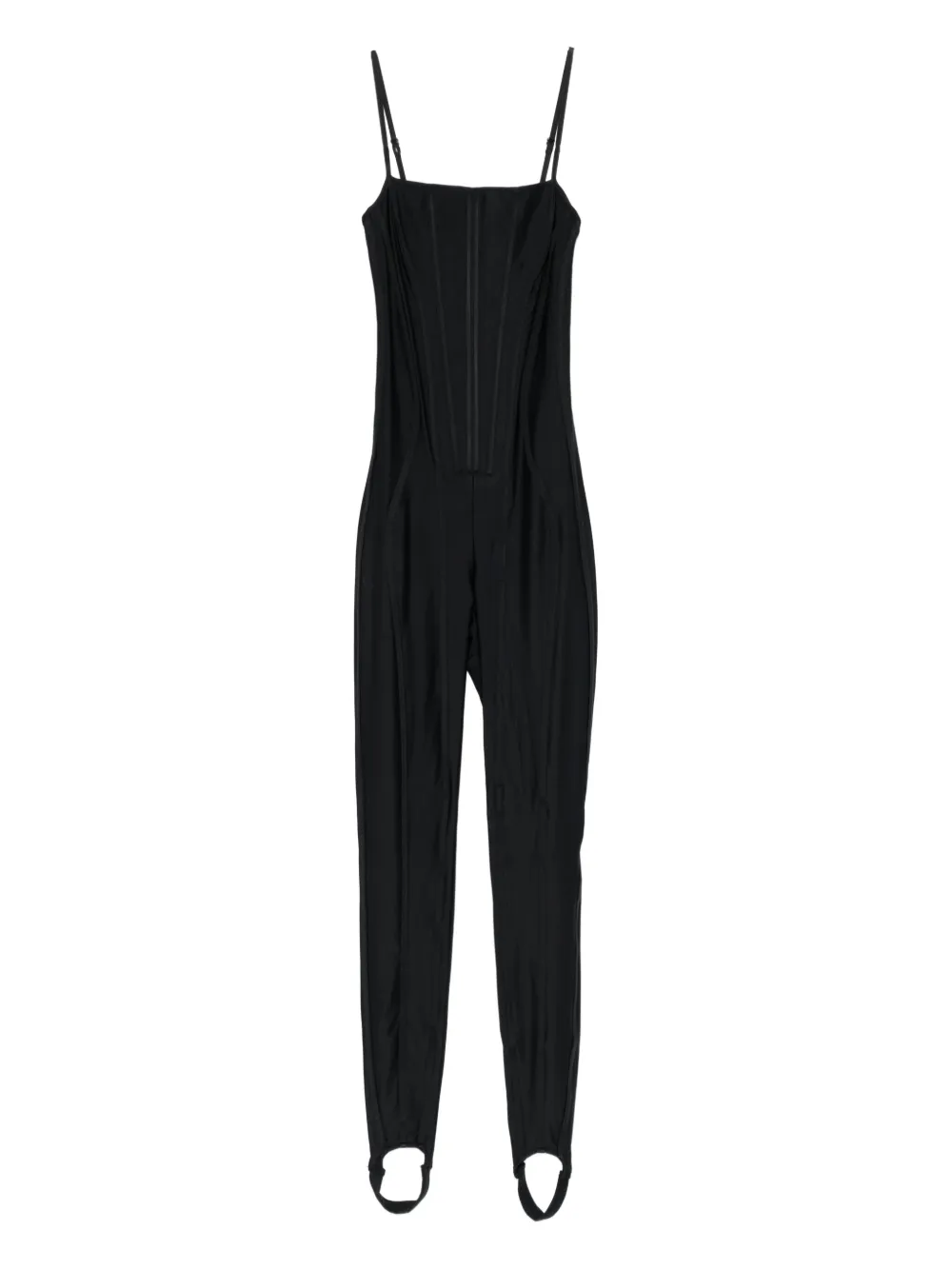 Mugler Macacão com recortes | Preto | Image 1