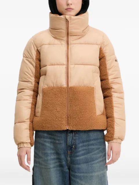 Columbia embroidered-logo padded jacket