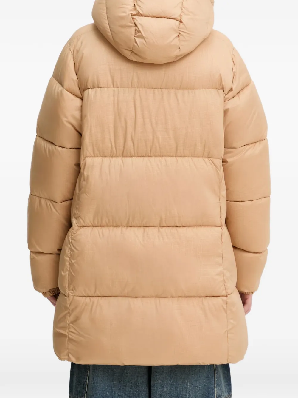 Columbia Puffect™ Hooded Puffer Coat In Neutral