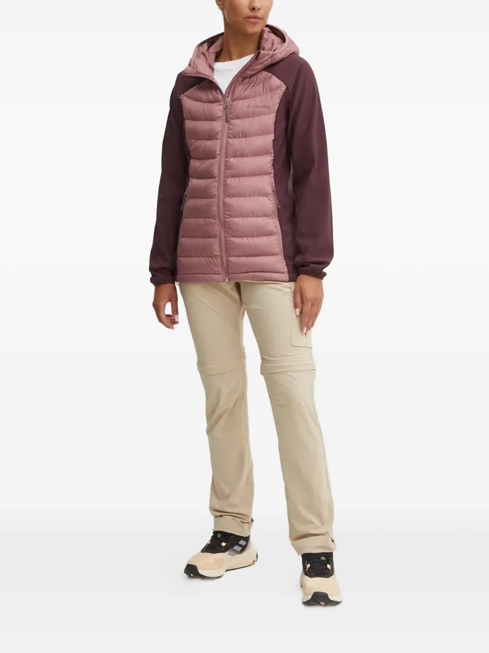 Columbia Powder Lite™ hooded jacket - Roze