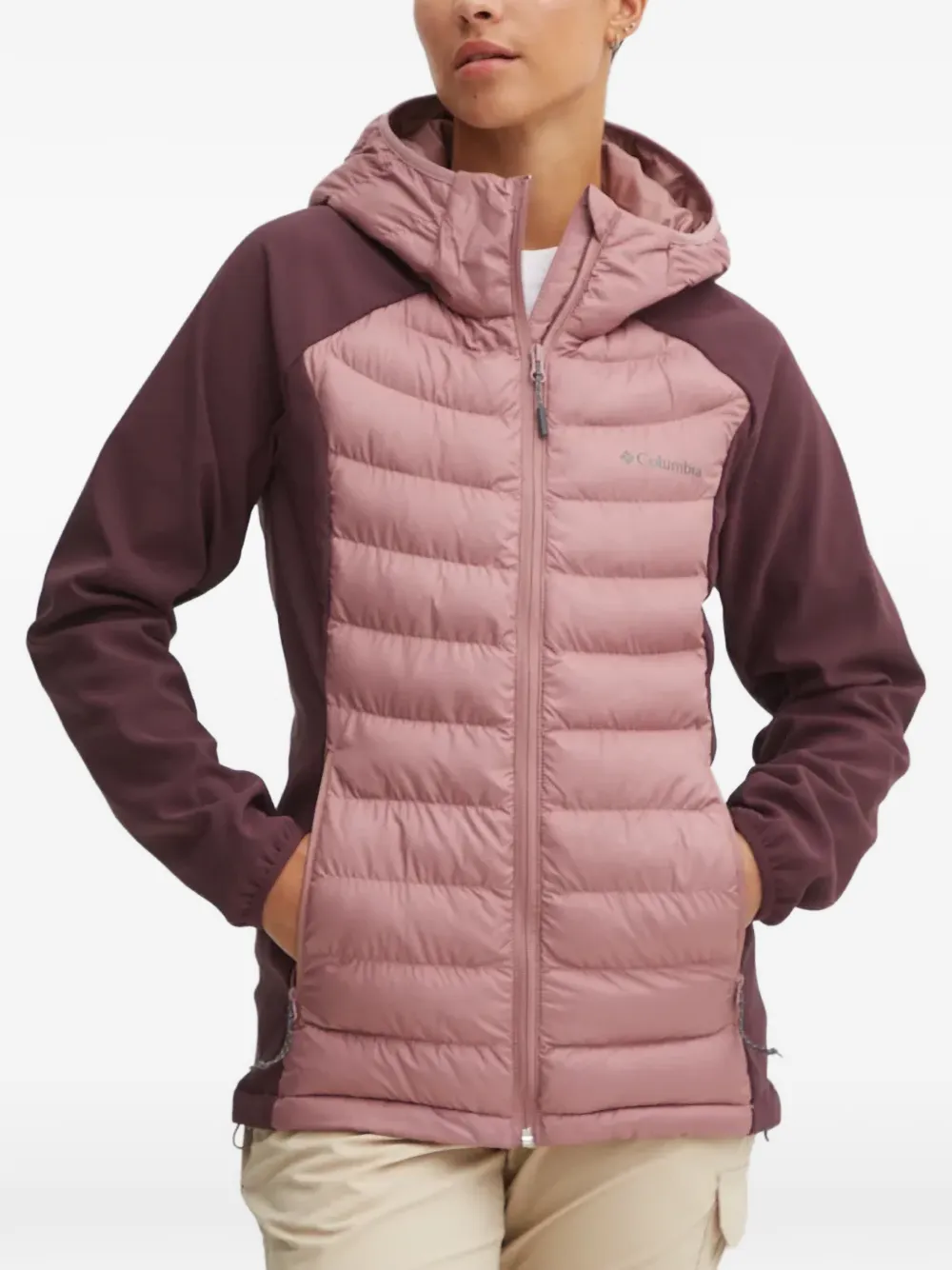 Columbia Powder Lite™ Hooded Jacket In Pink
