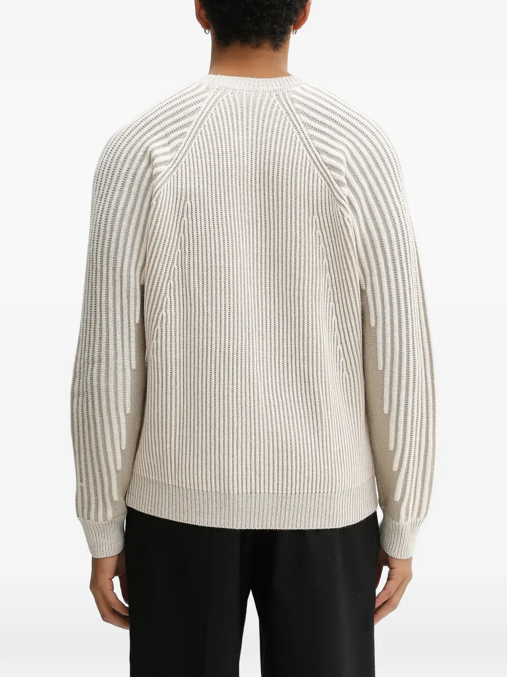 Filling Pieces Ribbed Sweater - Neutrals 