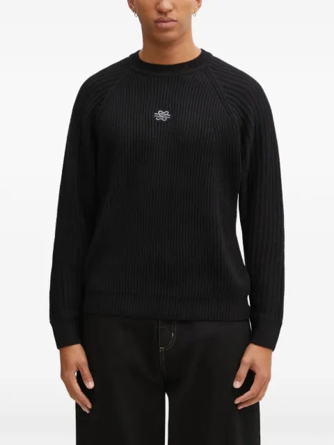 Filling Pieces ribbed embroidered sweater