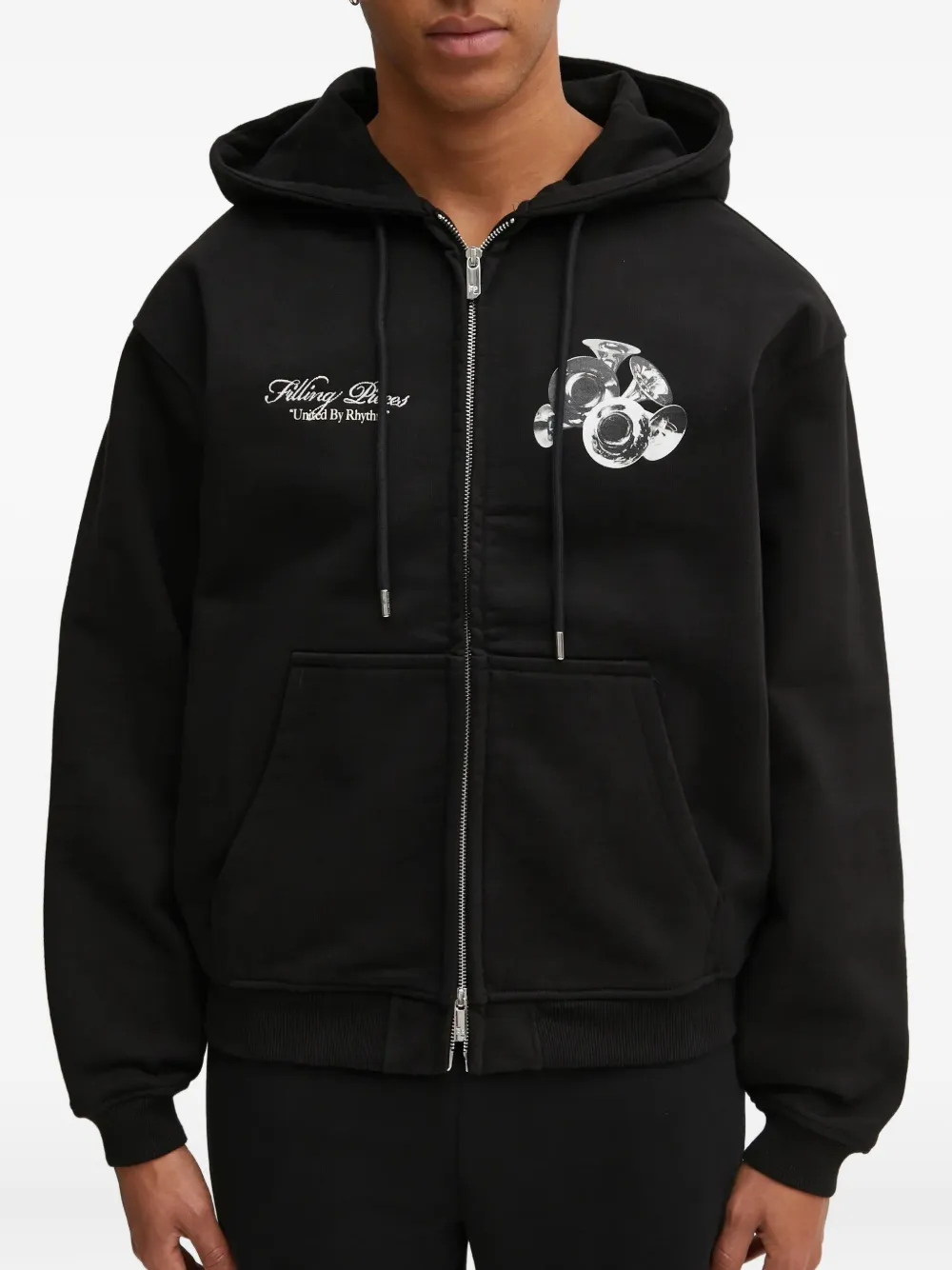 Filling Pieces zip-up hoodie | Hoodies | Image 2