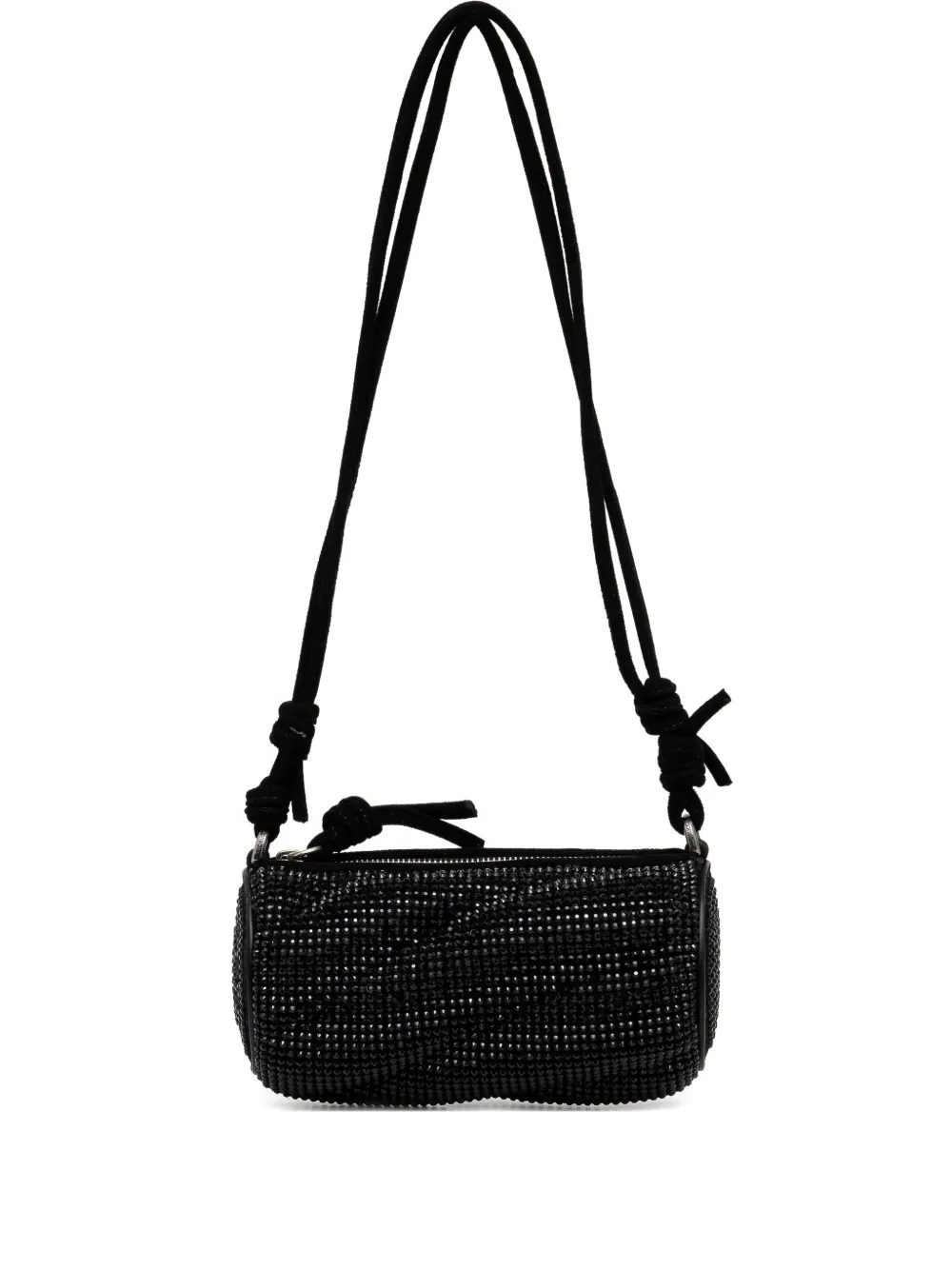 Fiorucci Mella rhinestone-embellished mini bag - Nero