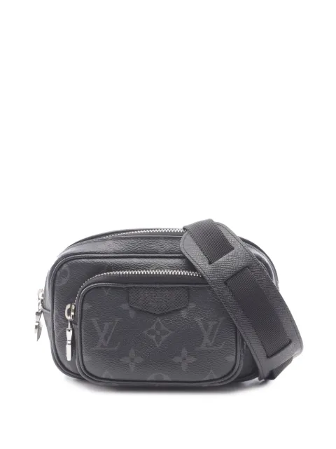 Louis Vuitton Pre-Owned 2021-2025 Monogram Eclipse Taigarama Outdoor Pouch crossbody bag