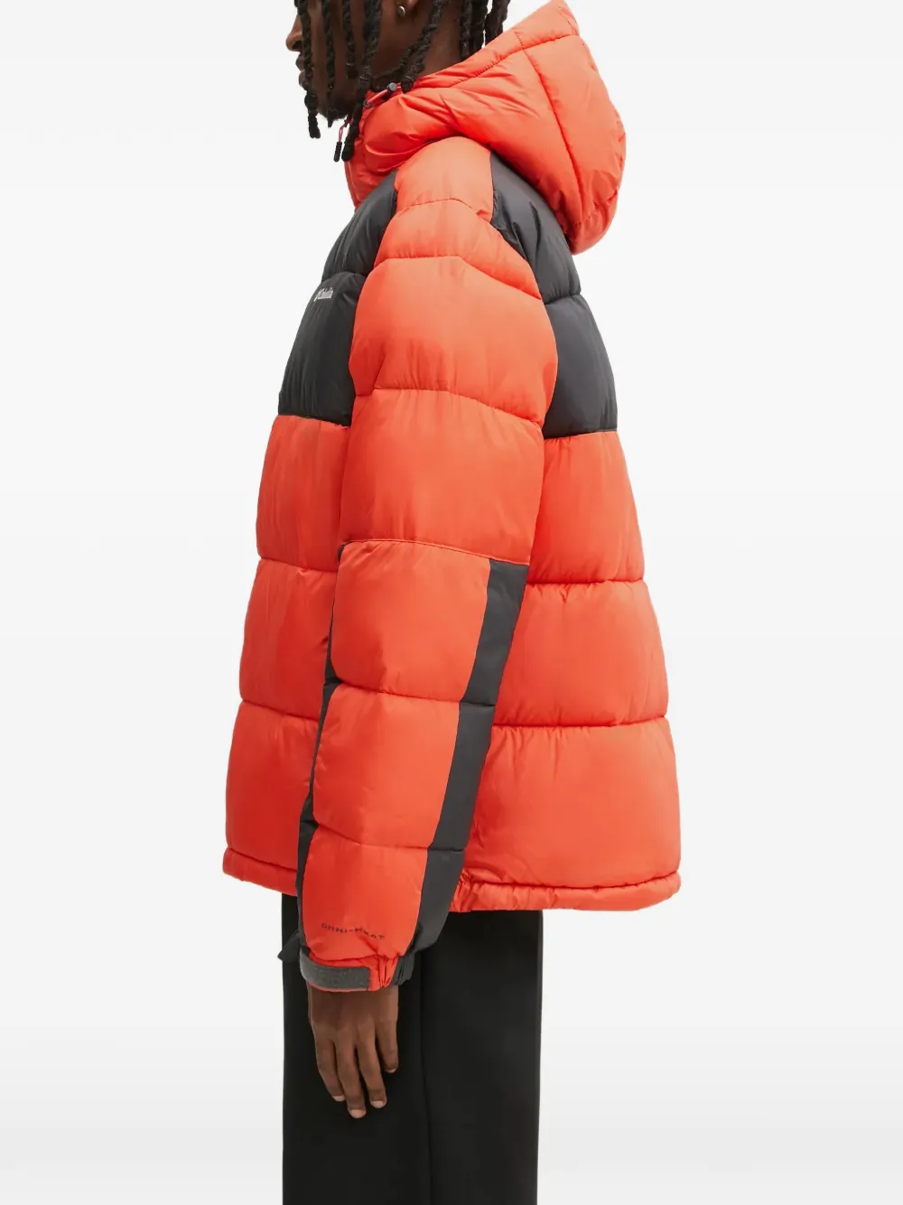 Columbia Pike Lake™ jack met colourblocking en capuchon Oranje