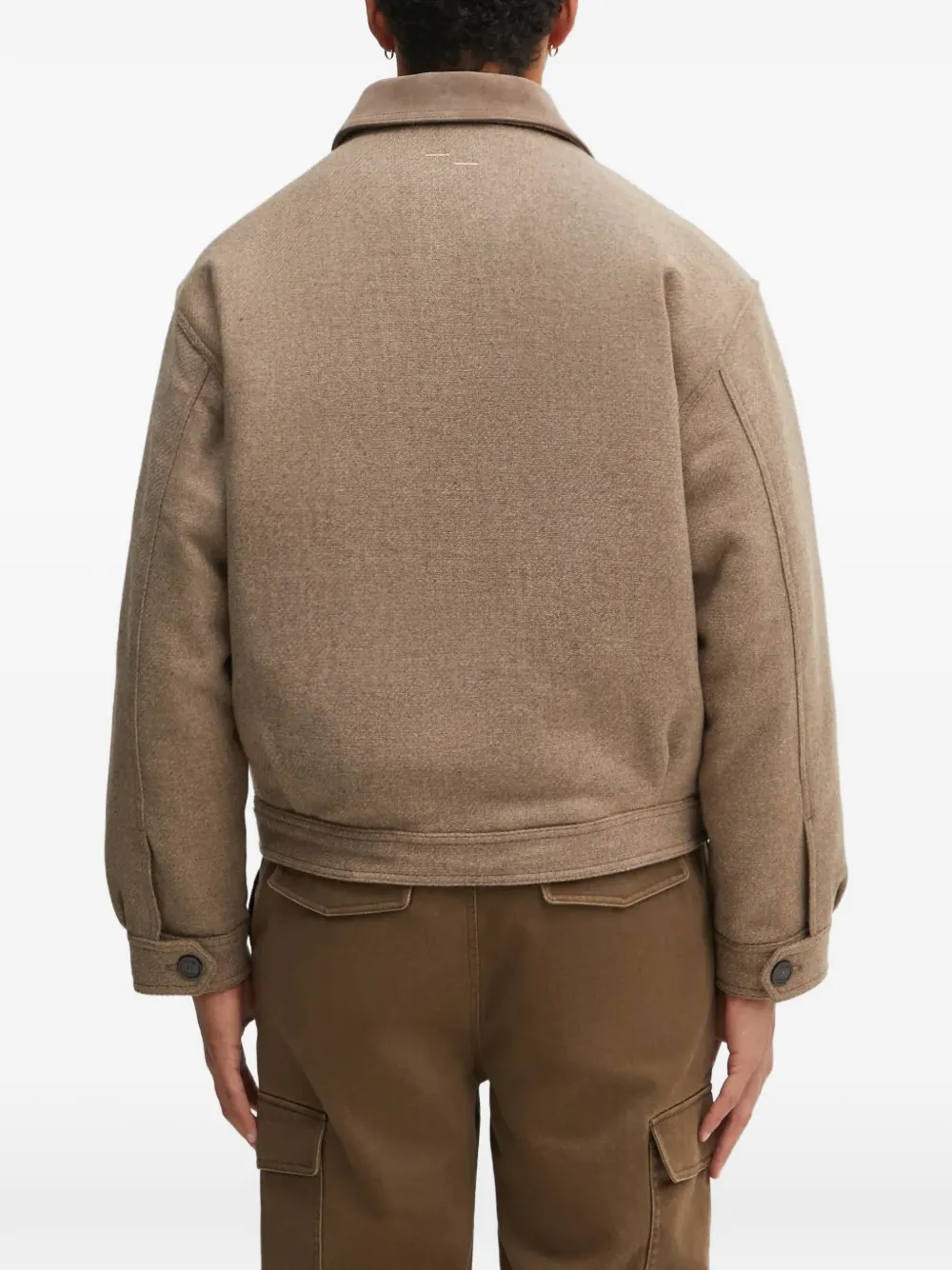  Filling Pieces Box Varsity Jacket - Neutrals 