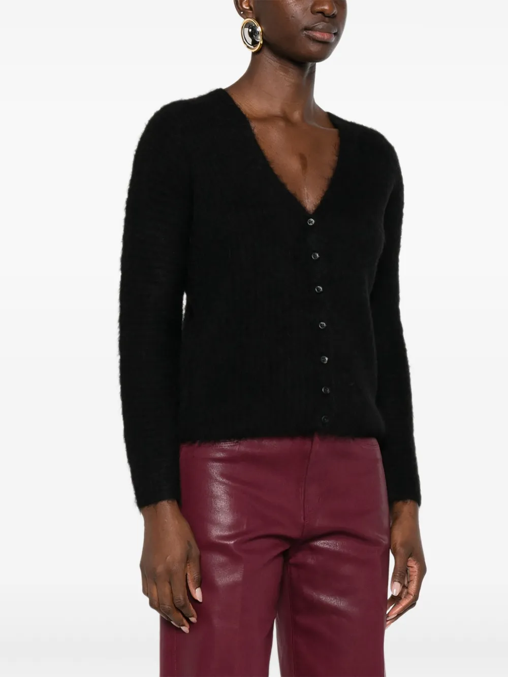 Calvin Klein Vest met knopen Zwart