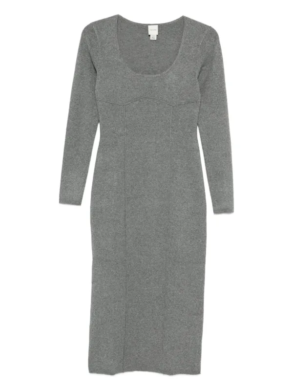 long sleeve fitted midi dress Women's Floral Midi Dress - Short Sleeve Fitted Dress main image 1