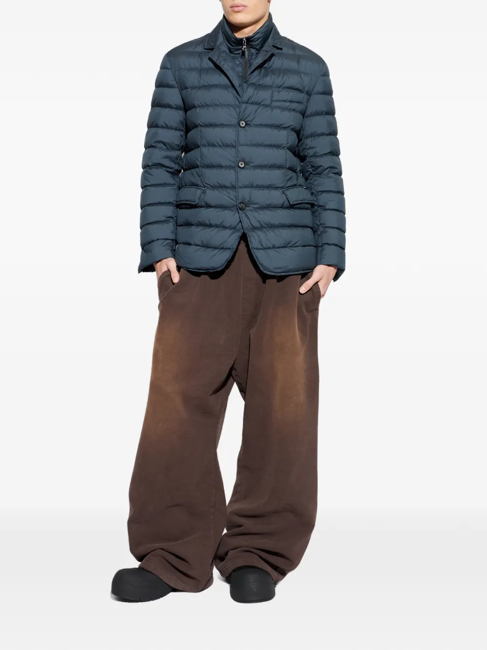 Add zip-fastening padded jacket | Down Jackets | Image 2